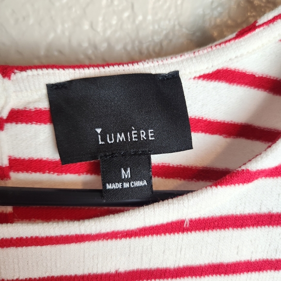 Lumiere Striped Romper Medium Womens Urban Outfitters - Picture 6 of 7